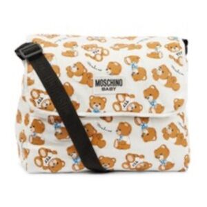 Moschino Baby Diaper Bag in Ivory